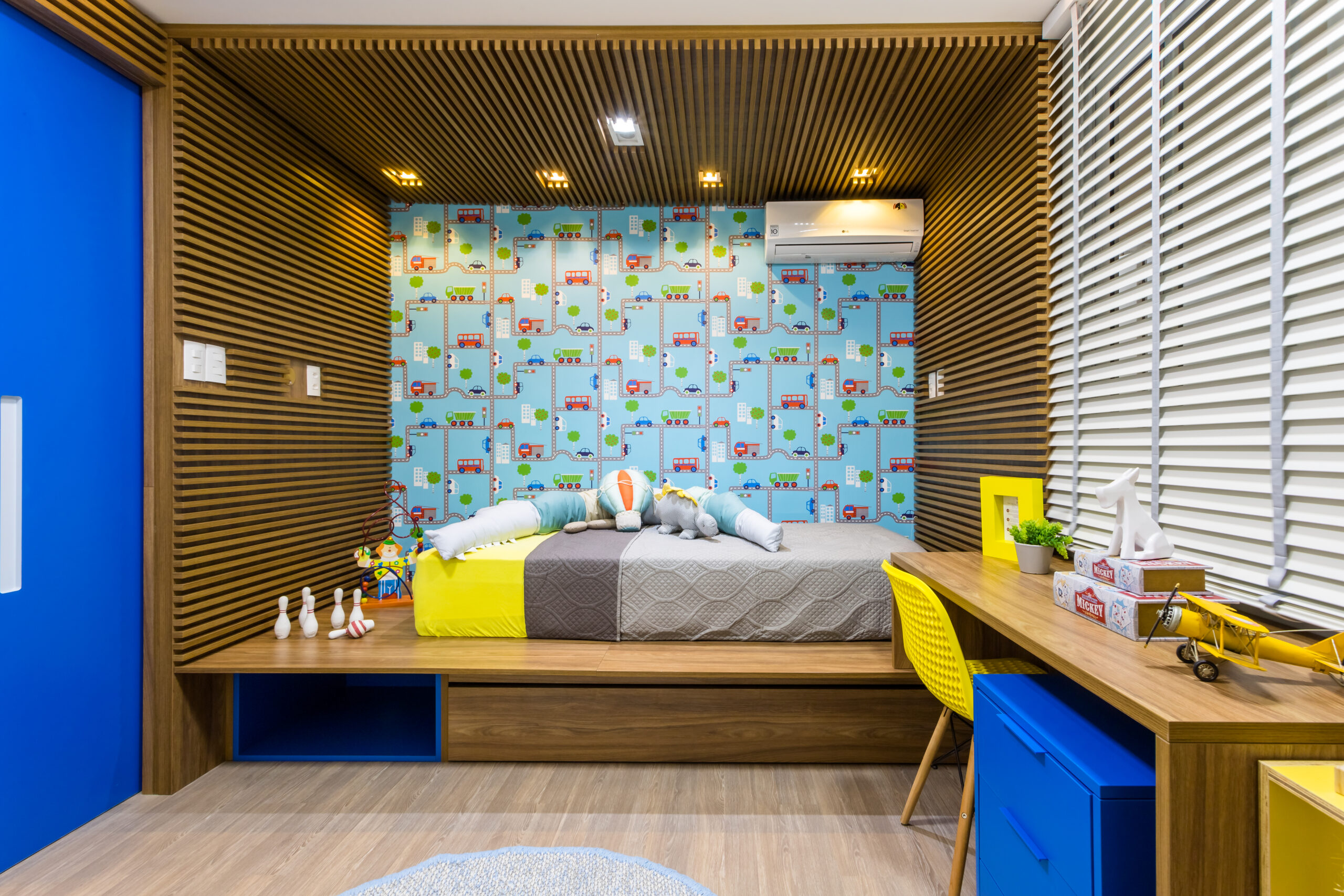 Ambientes diferenciados para bebês, crianças e adolescentes